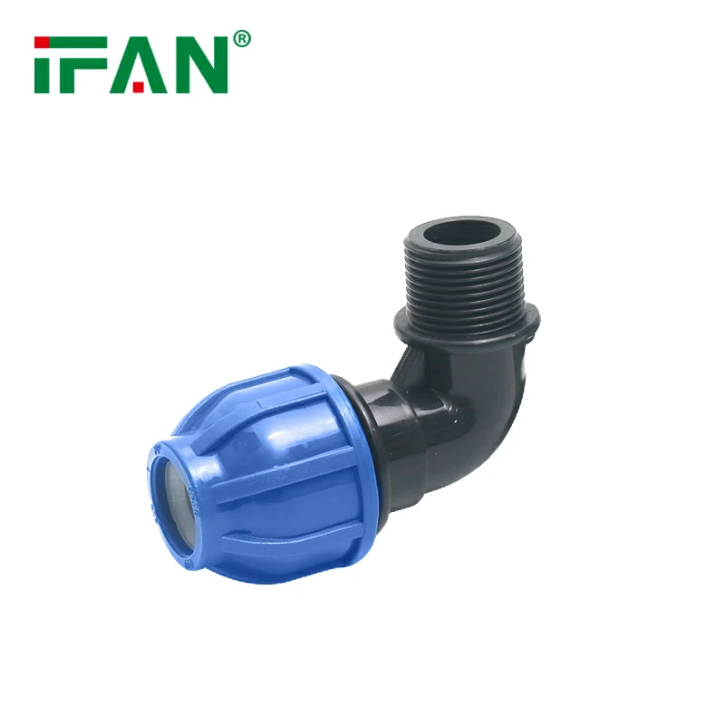 hdpe fitting male elbow