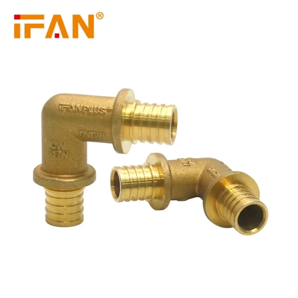 brass sliding fitting elbow